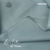 Aqua Cotton | Silver Grey